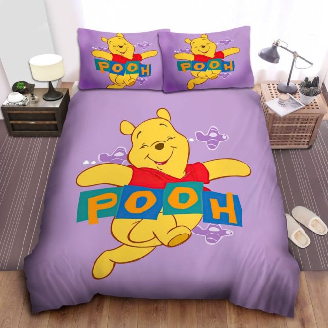 Cozy Winnie The Pooh Kids Bedding Set - Soft, Vibrant, & Fun For Dreamy Nights!