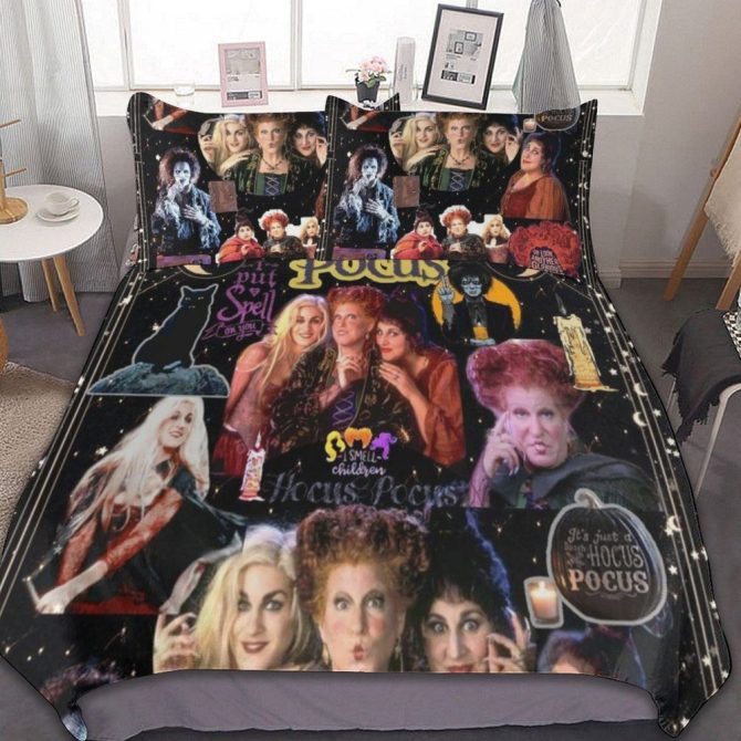 Halloween Magic Hocus Pocus Bed Set – Cozy Witchy Comfort For Fans