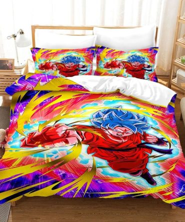 Vibrant Anime Hero Bedding Set - Soft, Colorful & Durable Duvet Cover With Pillowcases