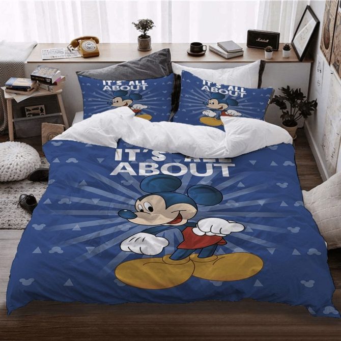 Cozy Cartoon Character Bedding Set – Premium Comforter & Pillowcases For Kids