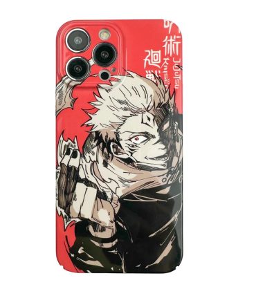Stylish Anime Phone Case With Bold Red Design – Perfect For Fans & Protecting Your Device