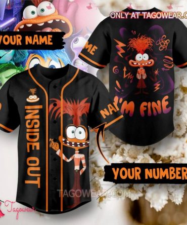 Customizable Cartoon Character Baseball Jersey - Fun & Unique Gift Idea , Tagowear