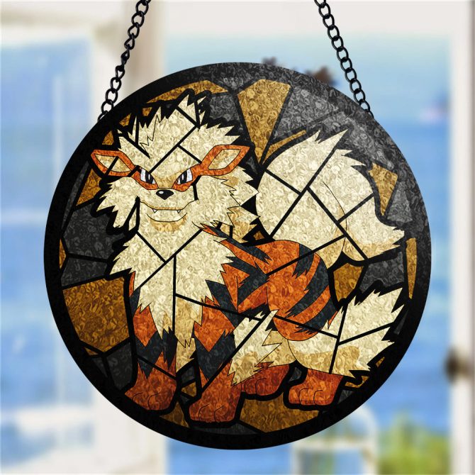 Enchanting Stained Glass Art Panel - Unique Animal Design For Home Decor