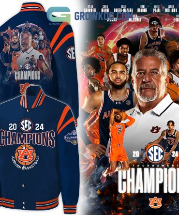 2024 Auburn Basketball Sec Champions Jacket - Limited Edition Fan Gear