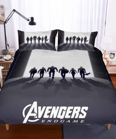 Avengers Endgame Bedding Set - Superhero Comforter & Pillowcases For Ultimate Fan Bedroom Decor