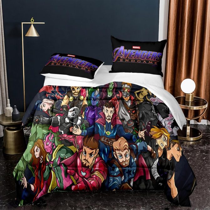 Certainly! Here'S A High-Ctr Product Title For Your Google Shopping Ad:

Marvel Avengers Bedding Set - Superhero Comforter & Pillowcases For Kids