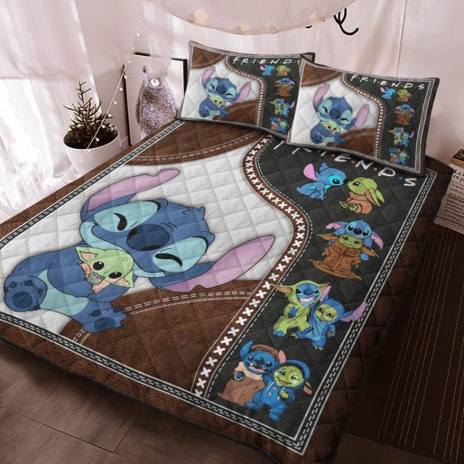 Cozy Cartoon Friends Quilt Set - Fun & Vibrant Design For Kids' Bedroom Décor - Image 2