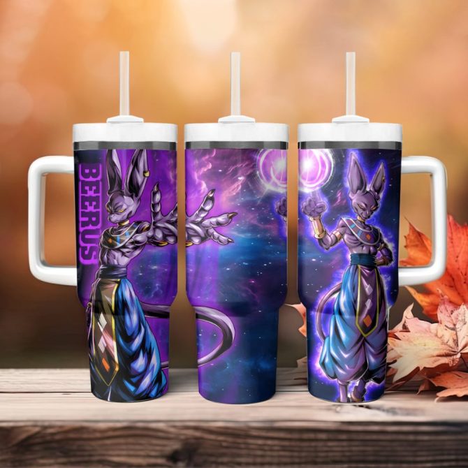 Dragon-Themed Insulated Tumbler With Lid & Straw - Cosmic Design - Perfect Gift For Fans!
