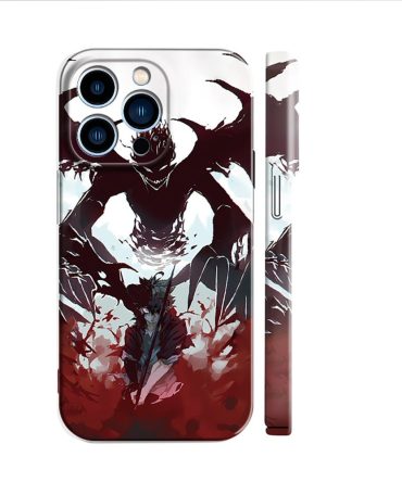 Stylish Anime Demon Iphone Case - Shockproof, Slim Fit, Eye-Catching Design For Iphone 13/14 Pro Max