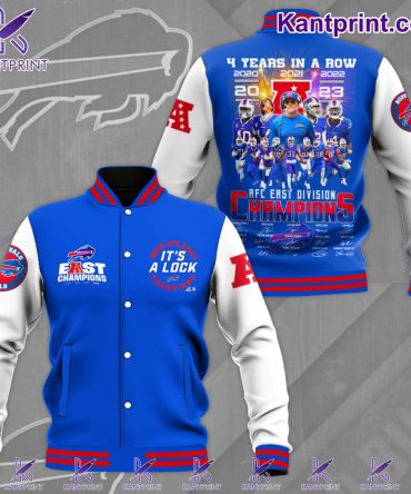 Afc East Champions Varsity Jacket - Celebrate 4 Years Of Victory In Style!