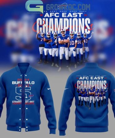 2024 Afc East Champions Buffalo Jacket - Celebrate Victory In Style!