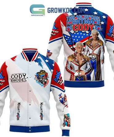 American Nightmare Cody Rhodes Bomber Jacket - Patriotic Wrestling Style