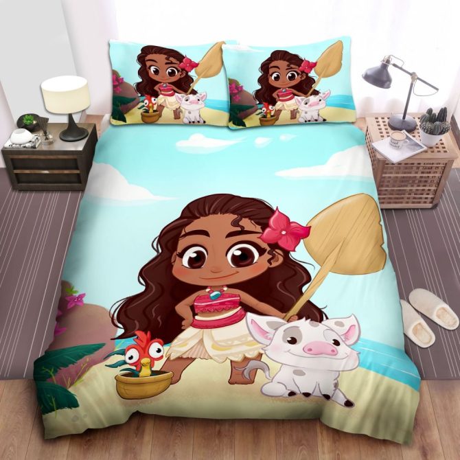 Cozy Kids Bedding Set - Cute Cartoon Character With Animals - Twin Size - Soft & Vibrant Design For Bedroom Decor