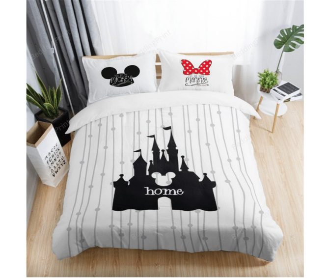 Cozy Castle Bedding Set - Disney Inspired Duvet & Pillow Covers For Kids And Adults