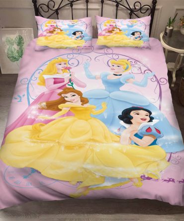 Enchanting Princess Twin Bedding Set - Magical Comfort For Kids' Room
