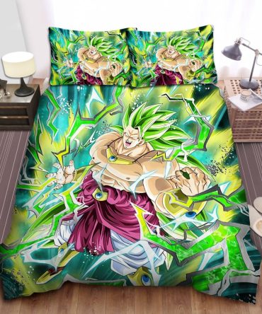 Vibrant Anime Warrior Bedding Set - Twin/Queen/King Sizes - Soft Microfiber Comforter & Pillowcases