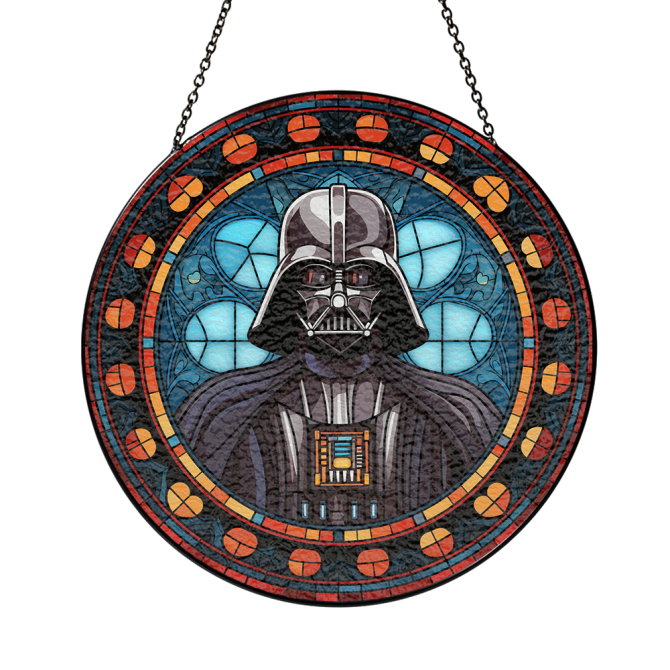 Darth Vader Star Wars Stained Glass Hanging Art - Unique Home Decor Gift - Image 3