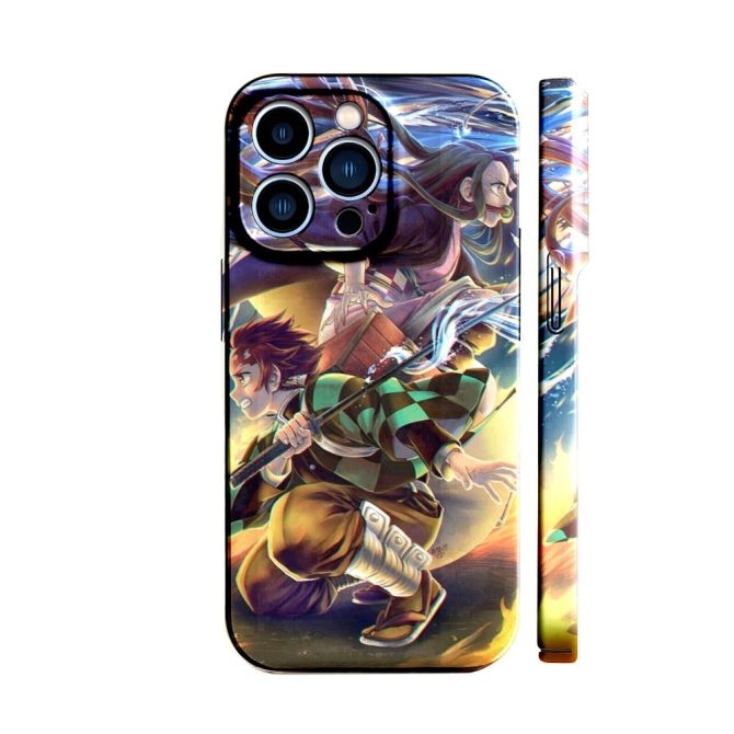 Anime Warrior Iphone Case – Vibrant Durable Cover For Fans , Fits All Models - Image 2