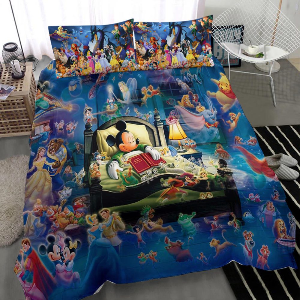 Vibrant Cartoon Characters Bedding Set - Cozy Comfort For Kids & Fans - Twin/Full/Queen Sizes Available - Image 2