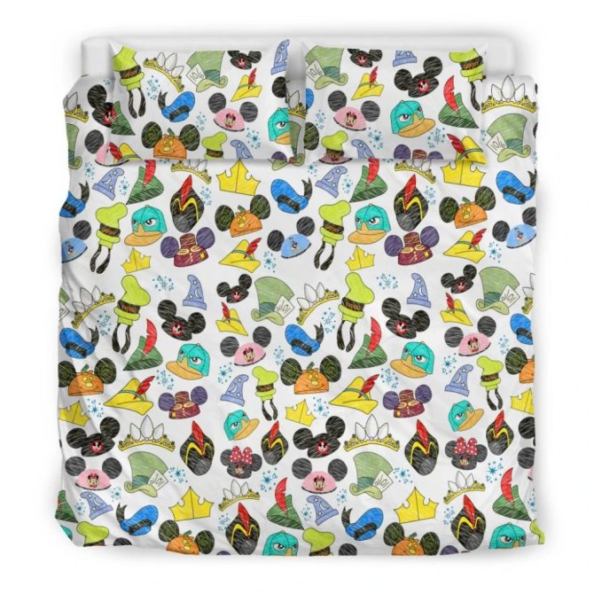 Colorful Cartoon Character Bedding Set - Fun & Cozy Duvet Cover For Kids And Adults