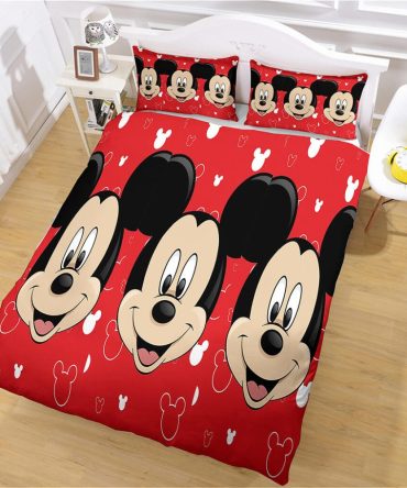 Cozy Cartoon Character Bedding Set - Soft, Fun, And Vibrant For Kids' Rooms