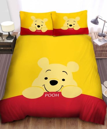 Cozy Winnie The Pooh Bedding Set - Twin/Queen/King - Soft & Adorable Design For Kids & Adults