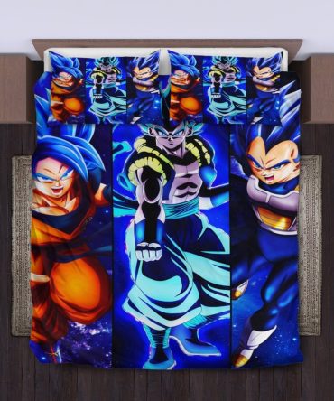 Vibrant Anime Superhero Bedding Set - Twin/Full/Queen Duvet Cover & Pillowcase Combo