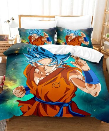 Vibrant Anime Hero Bedding Set - Cozy Twin/Queen/King Duvet Cover With Pillowcases