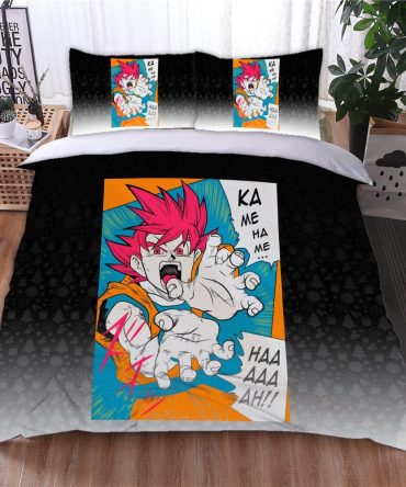 Vibrant Anime Comforter Set - Soft & Cozy Bedspread With Bold Character Design