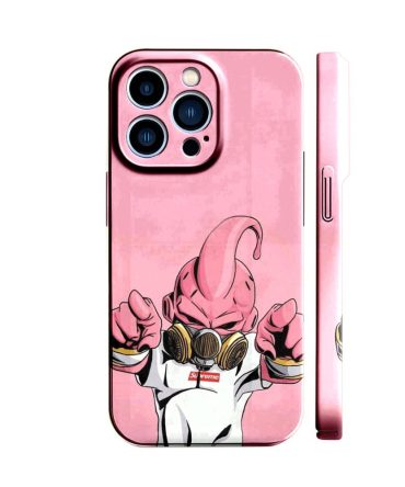 Stylish Pink Anime Character Iphone Case - Shockproof & Trendy Design For Fans