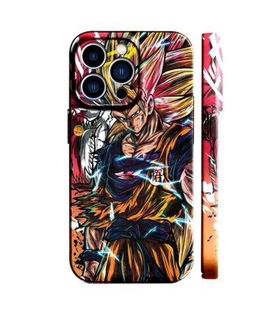 Epic Anime Warrior Iphone Case – Shockproof, Vivid Design, Perfect Fit!