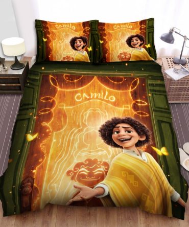 Enchanting Camilo Bedding Set - Vibrant Character Design For Cozy Nights