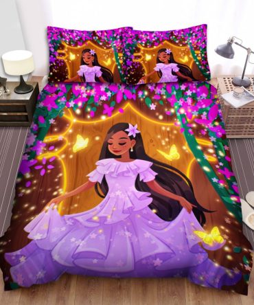 Enchanting Fairy Tale Bedding Set – Magical Princess Design For Kids' Bedroom Decor