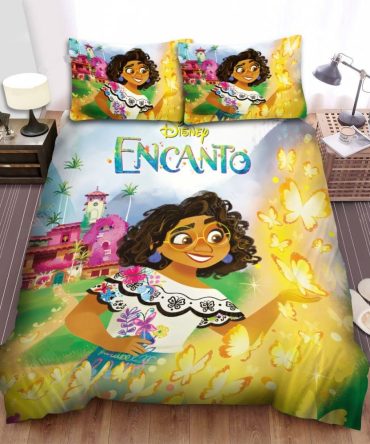 Cozy Disney Encanto Bedding Set - Vibrant Mirabel Design For Kids' Rooms