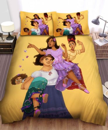 Kids' Colorful Character Bedding Set – Cozy Duvet Cover & Pillowcases For Magical Dreams