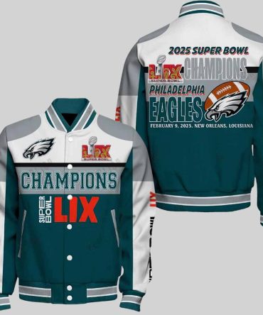 2025 Super Bowl Lix Champions Jacket - Philadelphia Eagles Limited Edition