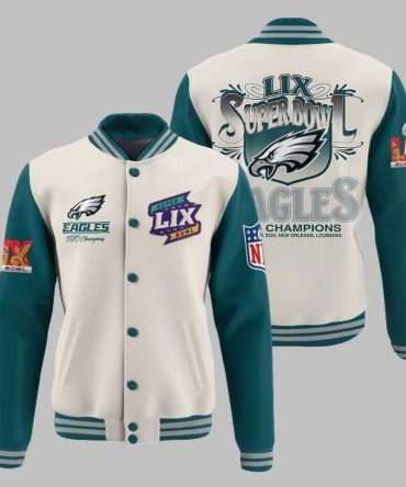Limited Edition Eagles Super Bowl Lix Champions Varsity Jacket - Celebrate In Style!