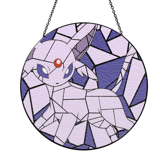 Stunning Stained Glass Sun Catcher - Unique Geometric Art Decor For Home & Garden - Image 3