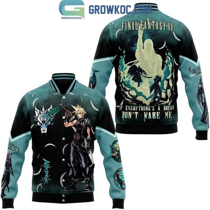 Epic Final Fantasy Vii Cloud Strife Bomber Jacket - Limited Edition Gear For Gamers
