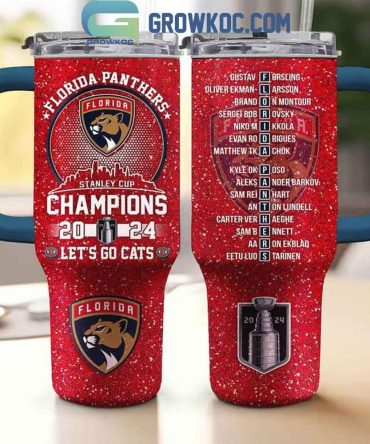 Florida Panthers 2024 Champions Tumbler - Celebrate With Stylish Drinkware!