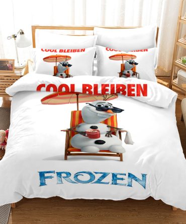 Frozen Olaf Cool Bleiben Bedding Set - Cozy & Fun For Kids' Bedroom Decor