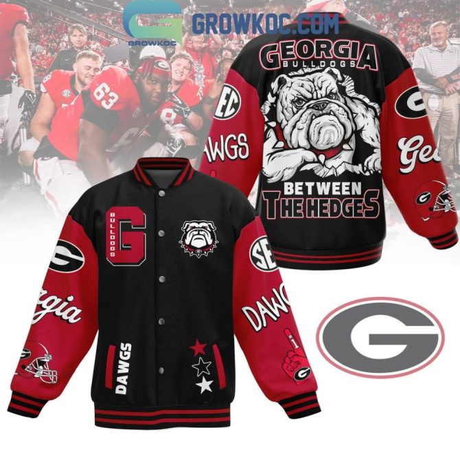 Georgia Bulldogs Varsity Jacket - Bold Design, Perfect For Fans, Show Your Team Spirit!