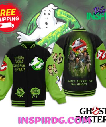 Ghostbusters Varsity Jacket - Retro Movie Fan Gear With Free Shipping!