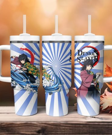 Anime-Inspired Stainless Steel Tumbler With Straw - Perfect For Fans & Travel , 20Oz