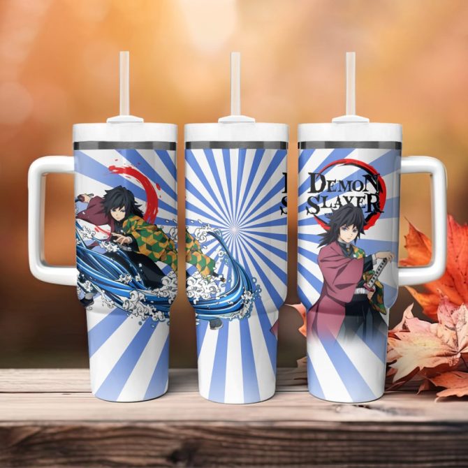 Anime-Inspired Stainless Steel Tumbler With Straw - Perfect For Fans & Travel , 20Oz