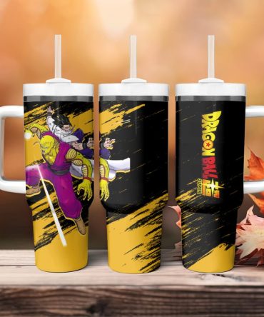 Dragon Ball Super Tumbler Mug – Double Wall Insulated, 20Oz, Spill-Proof Lid, Anime Gift