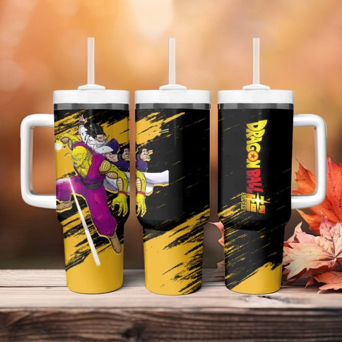 Dragon Ball Super Tumbler Mug – Double Wall Insulated, 20Oz, Spill-Proof Lid, Anime Gift