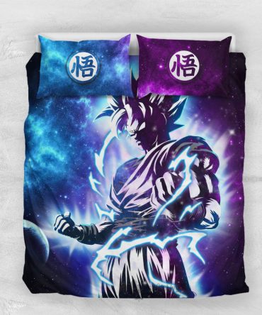 Epic Anime Bedding Set - Glow-In-The-Dark Galaxy Duvet Cover & Pillowcases - Twin/Queen/King