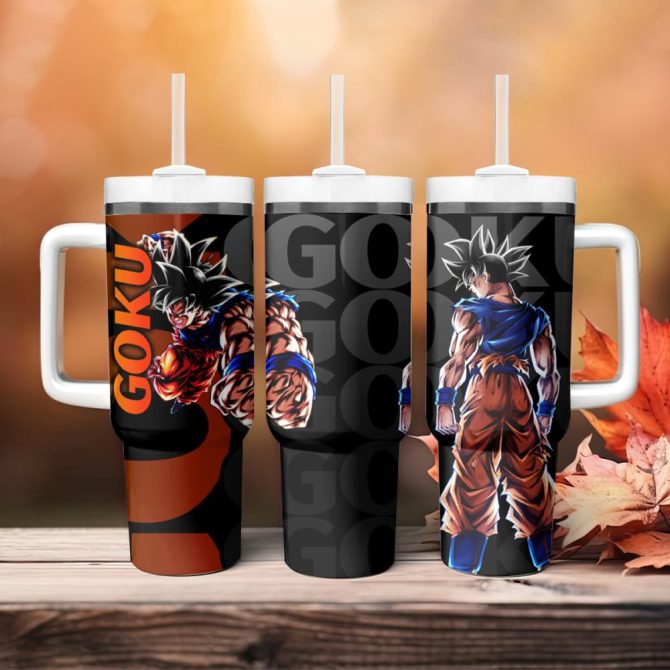 Dragon Warrior Stainless Steel Tumbler With Handle - Insulated Travel Mug For Fans