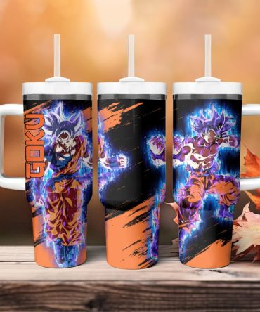 Dragon Warrior Insulated Tumbler – 20Oz, Leak-Proof Lid, Keeps Drinks Hot/Cold, Perfect Gift For Anime Fans